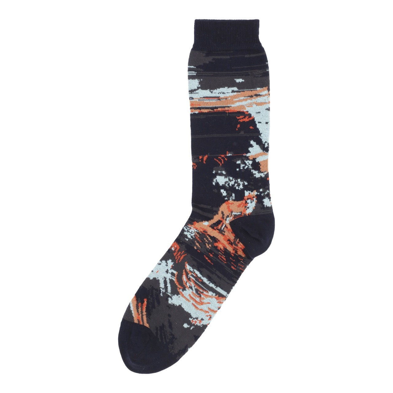 Foxy Socks Navy Foxy
