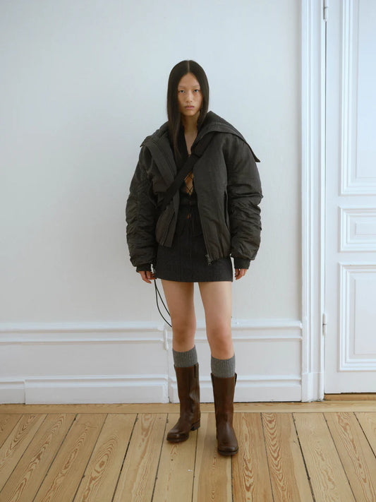 bomber jacket Explorer dark grey vintage