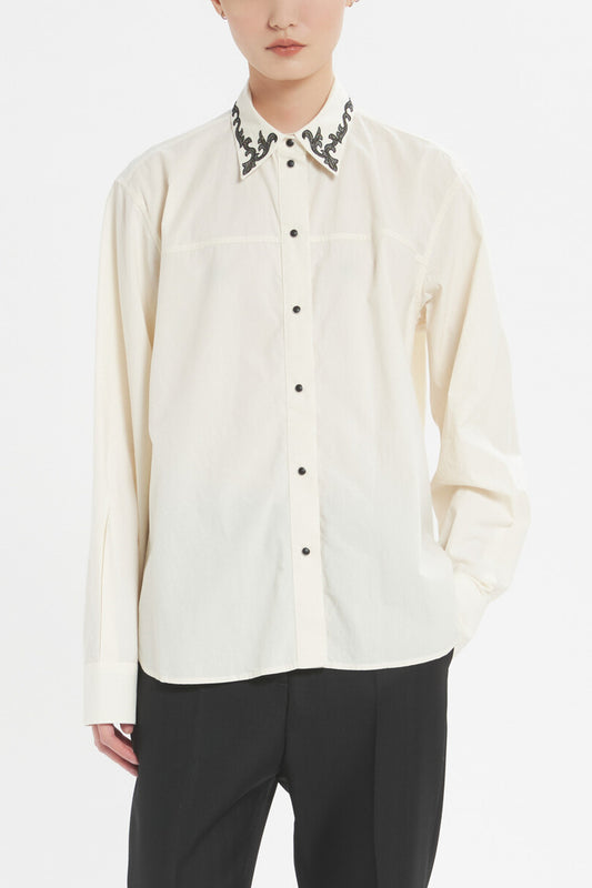 Camicia Camille Ric Tendon Ecrù