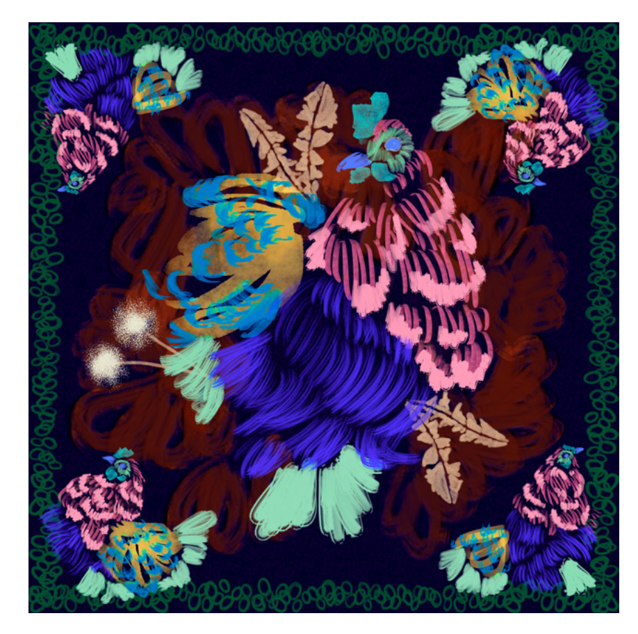 Chicken Scarf Chickens