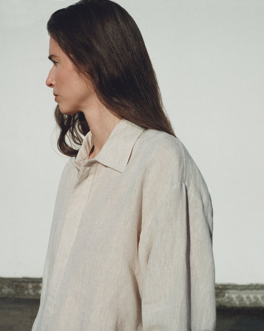 HALF PLACKET-SHIRT