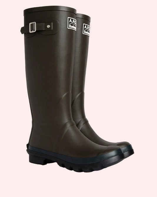 BARBOUR X A.P.C TALL WELLY