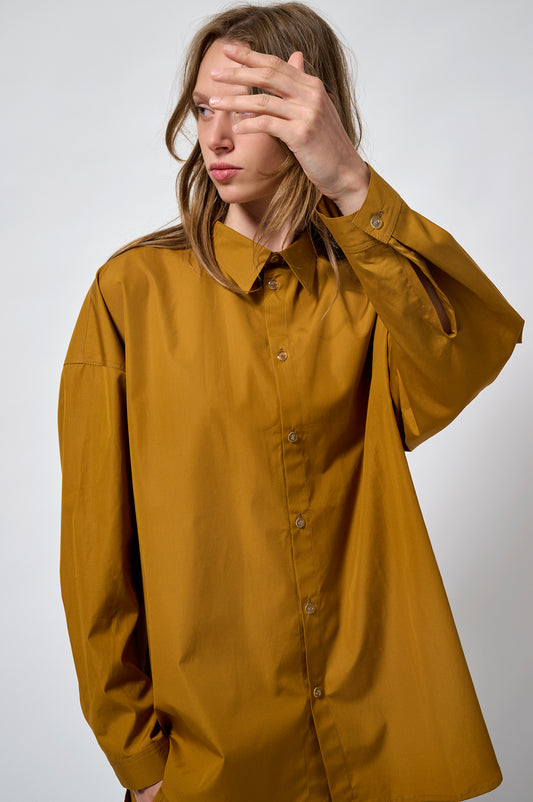 Shirt No5 split curry cotton