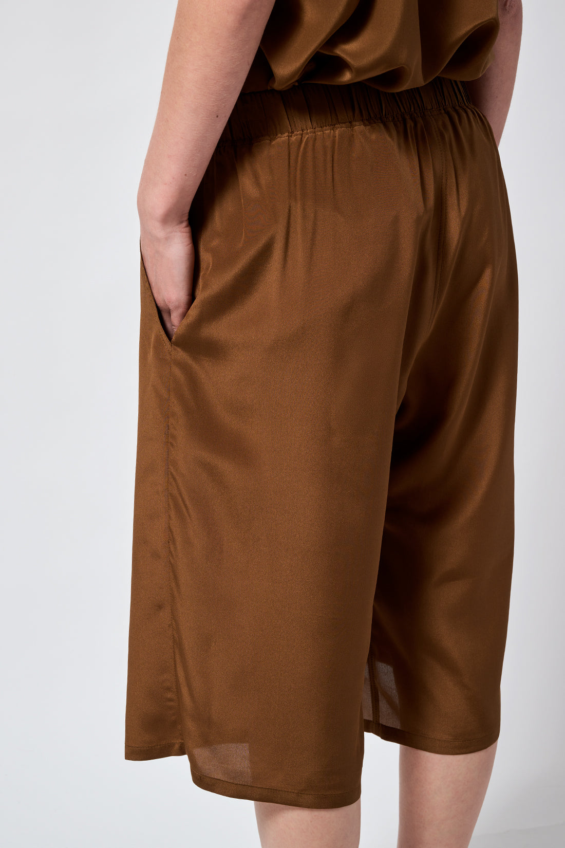 Bermuda Flexy XL brown silk