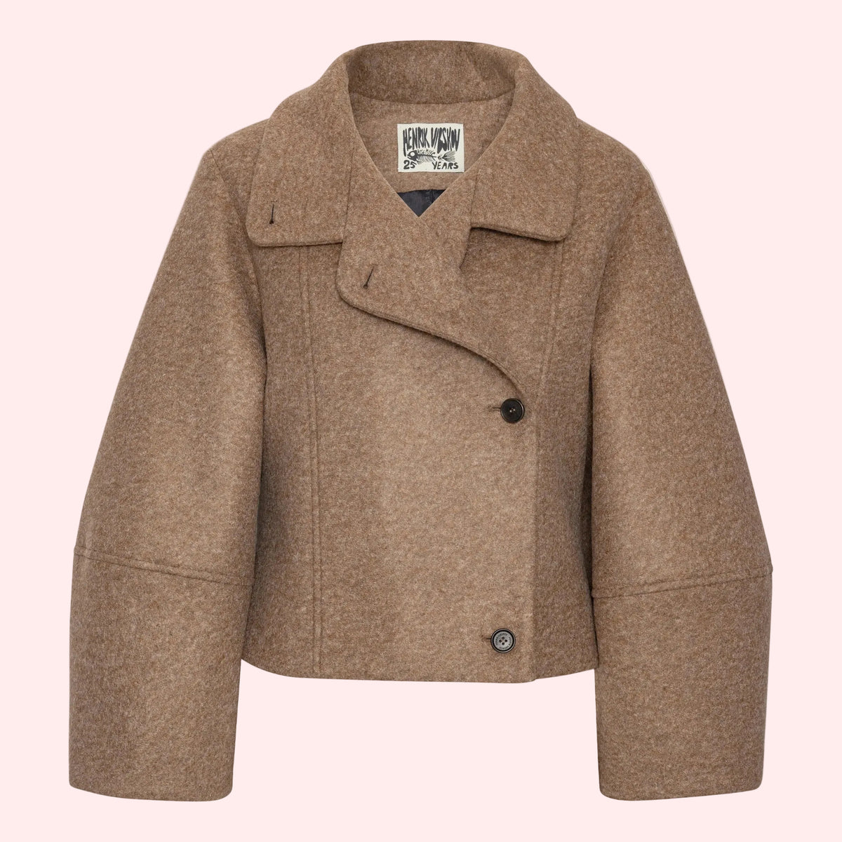 Moon Short Jacket Camel