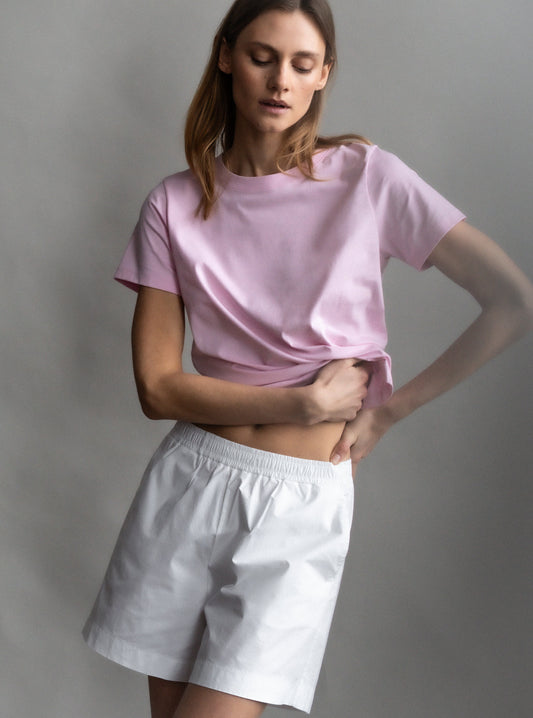 crew-neck t-shirt The Jill Rose Pink