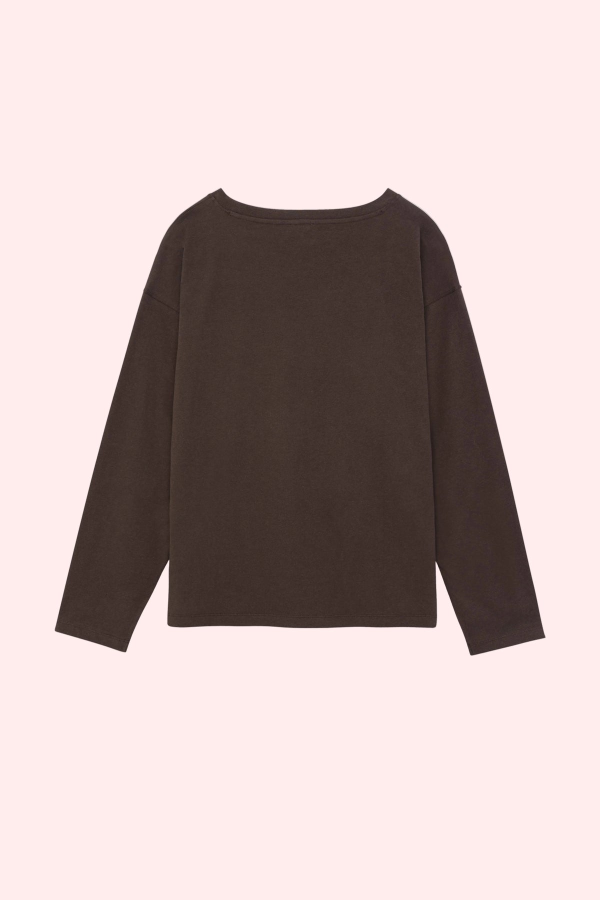 crew-neck longsleeve The Rose Chocolate Melange