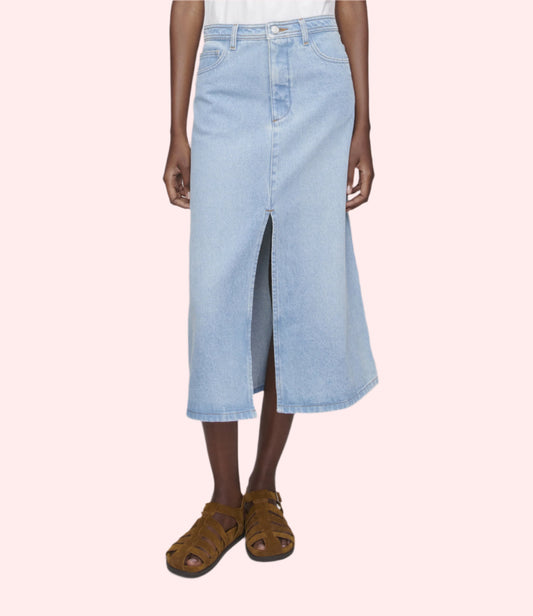 skirt Georgia light blue