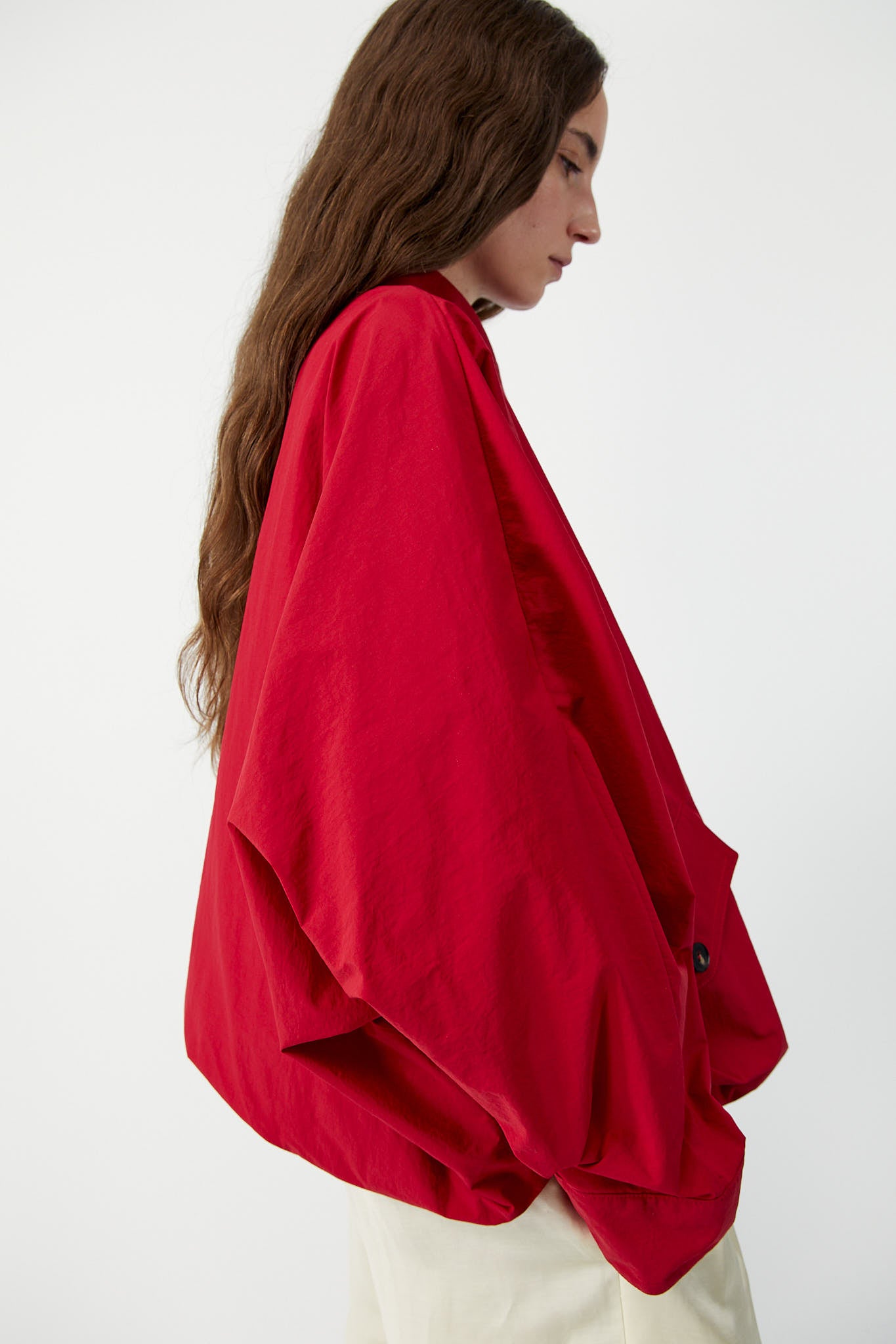 BATWING JACKET Red