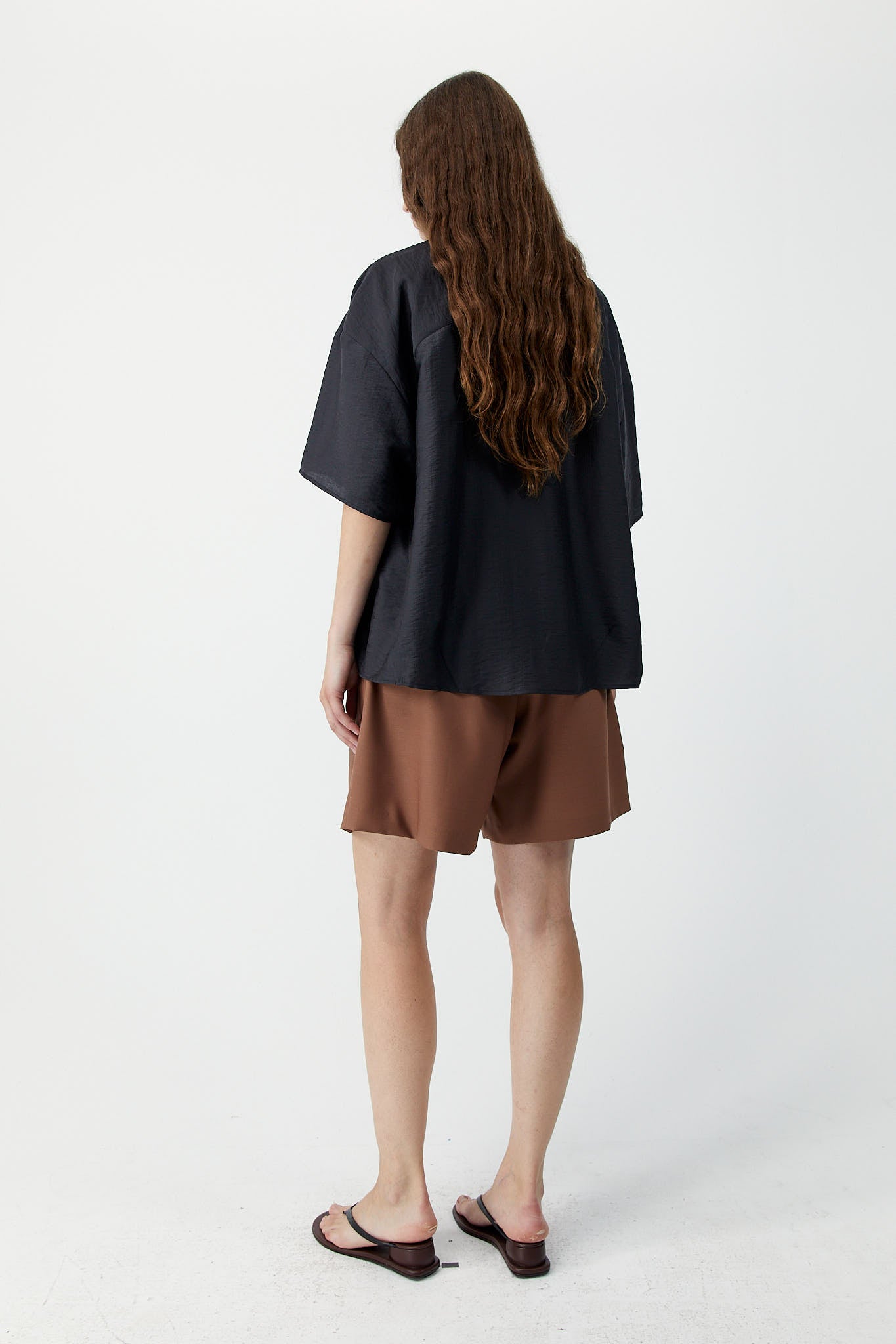 SHORT SLEEVE SHIRT Espresso