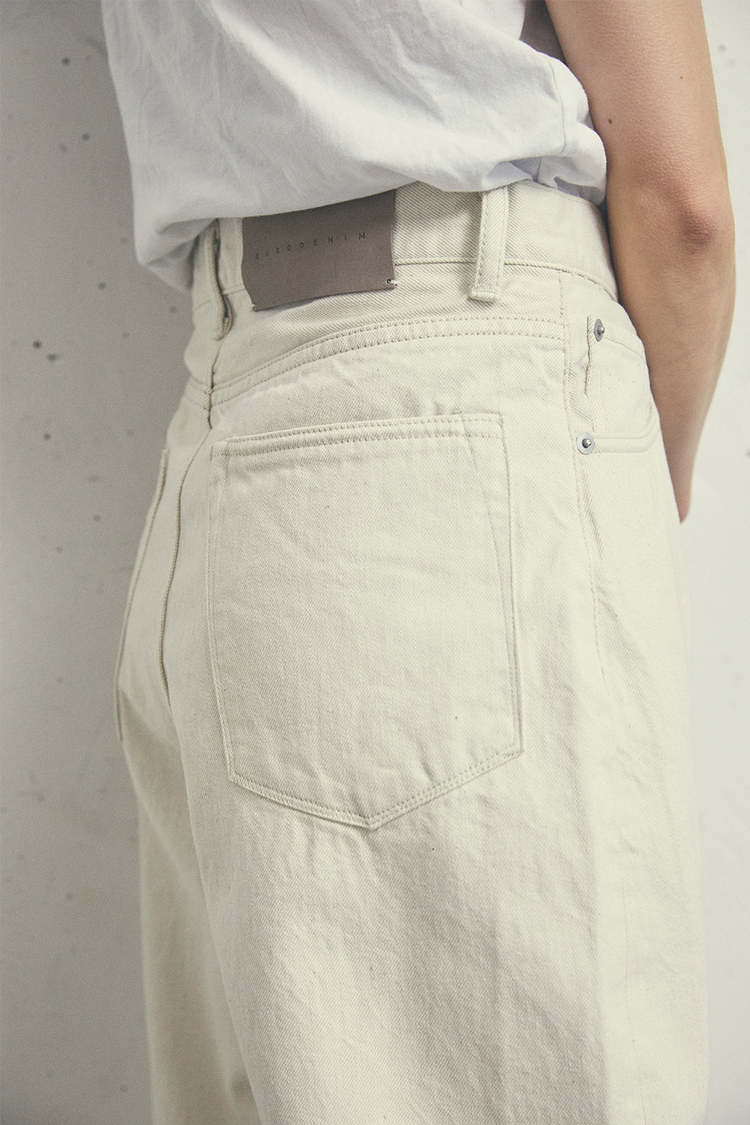 jeans Optima Off White ONE WASH