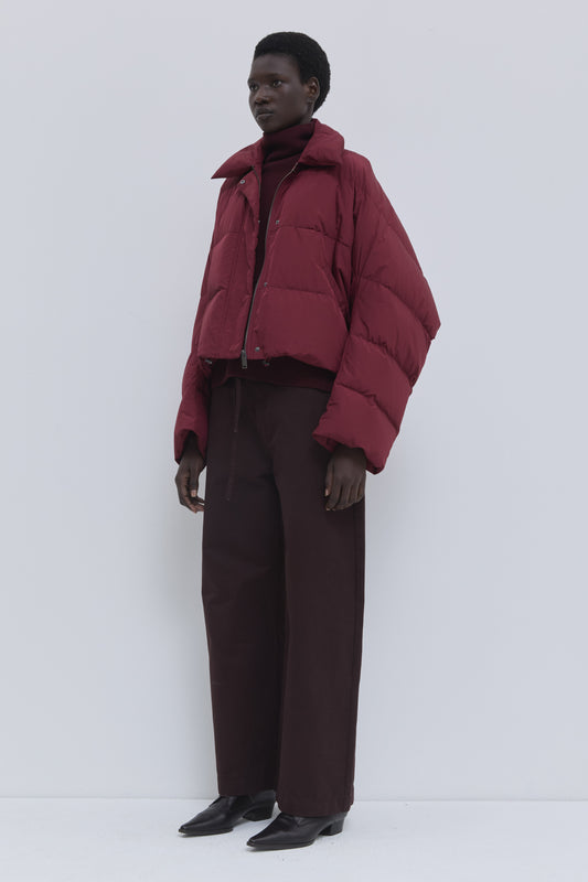 PUFFER JACKET JANI 8947 GARNET