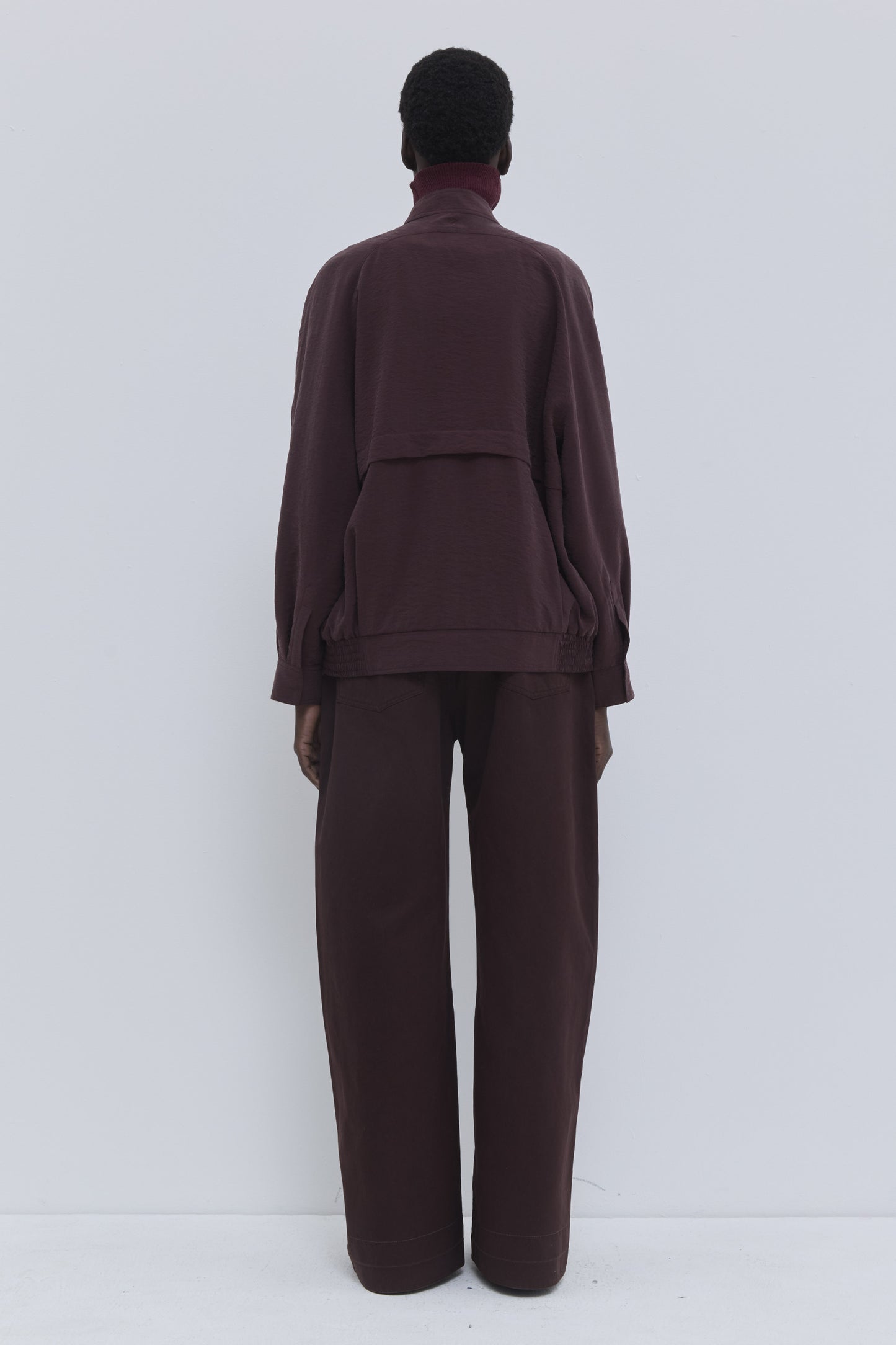 BOMBER VEST JASSIL 8918 WINE