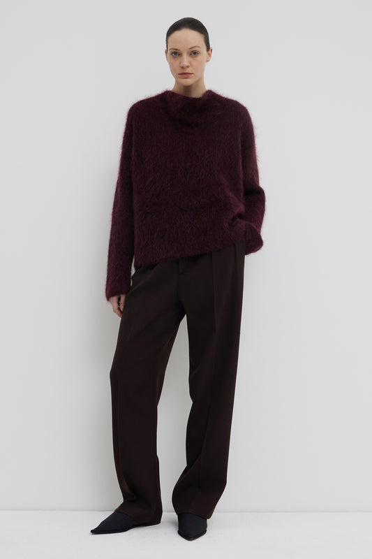 Sweater KABRIELLA 8584 PLUM