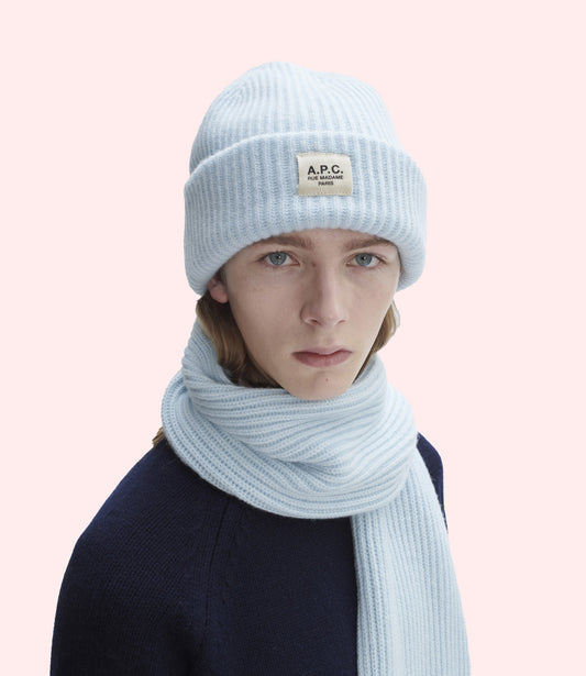 scarf Camille claire blue