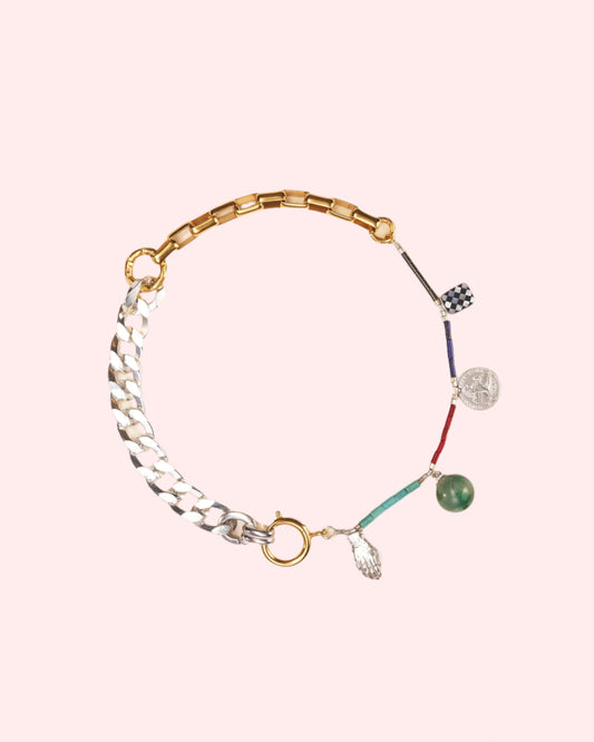 La Fête des Bêtes Collector's necklace silver and gold-plated product