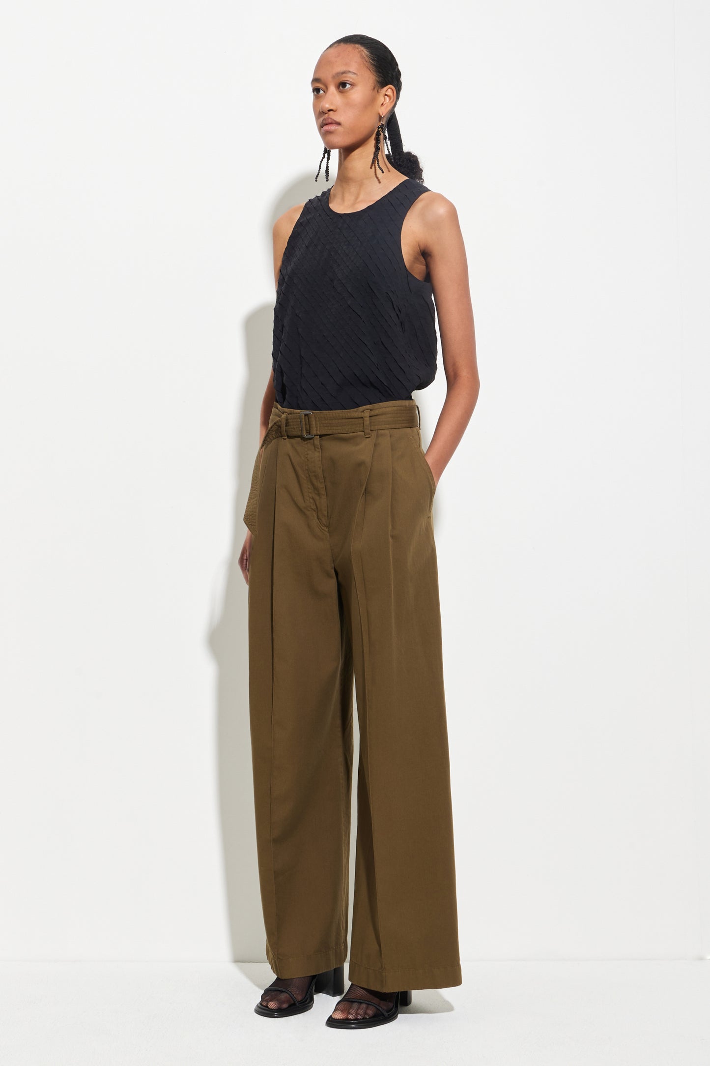 pants Paradisa olive