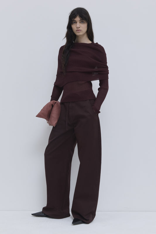 JEANS PIROS 8954 PLUM