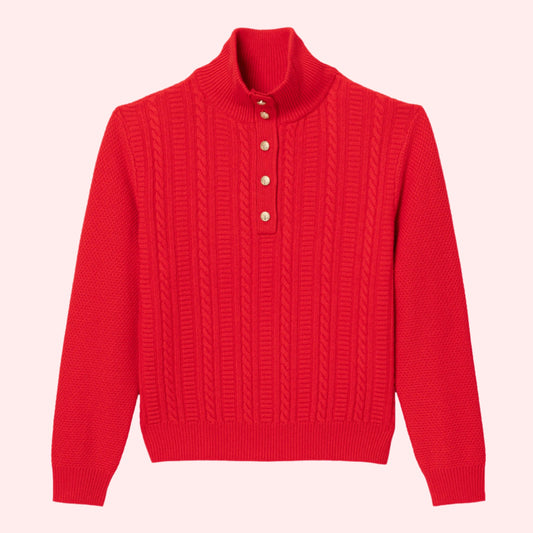 sweater Thea red