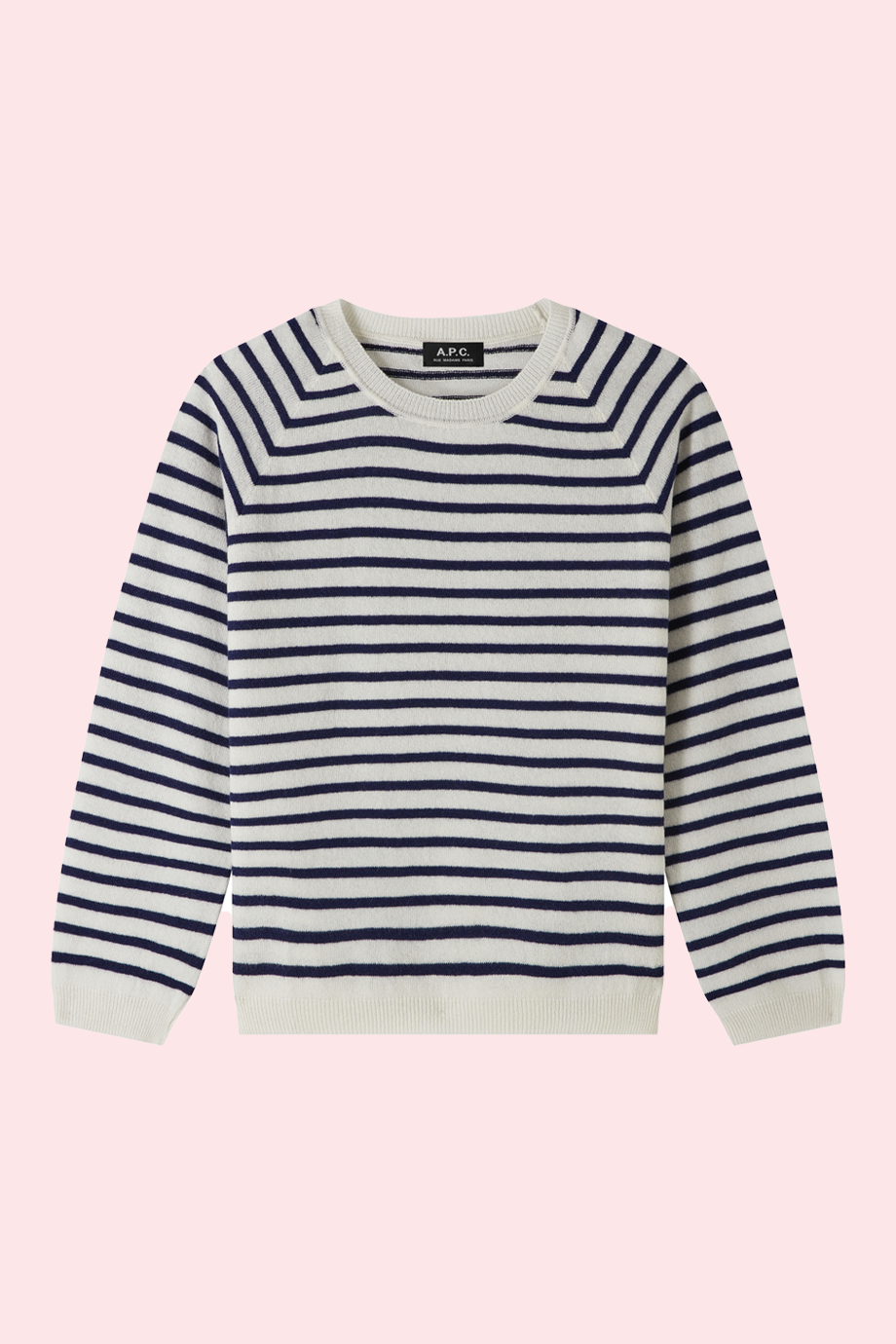 A.P.C. sweater Lilas white/dark navy product