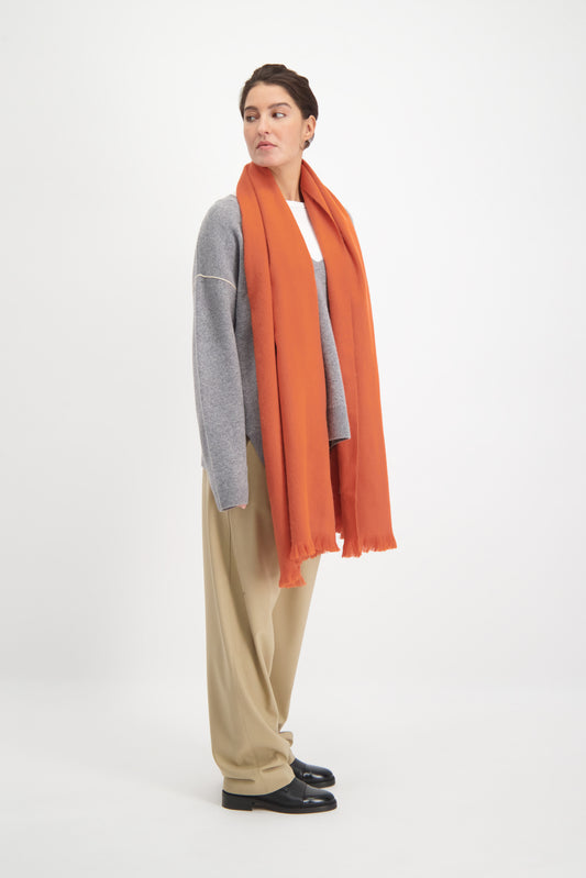 scarf Terracotta