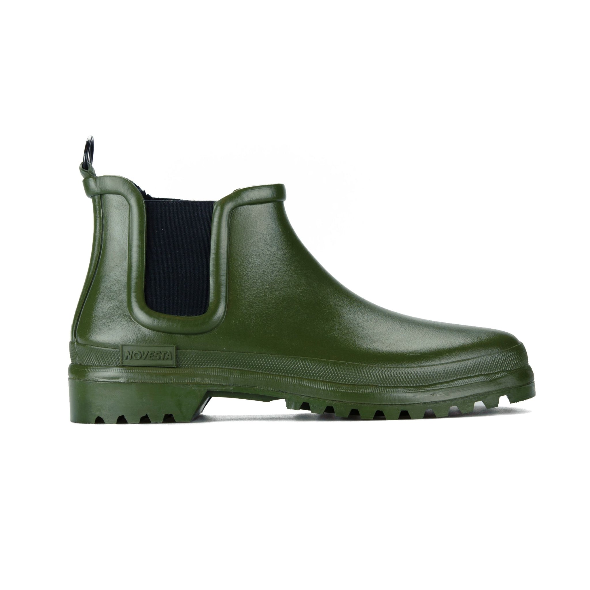 rubber chelsea boot 517 green