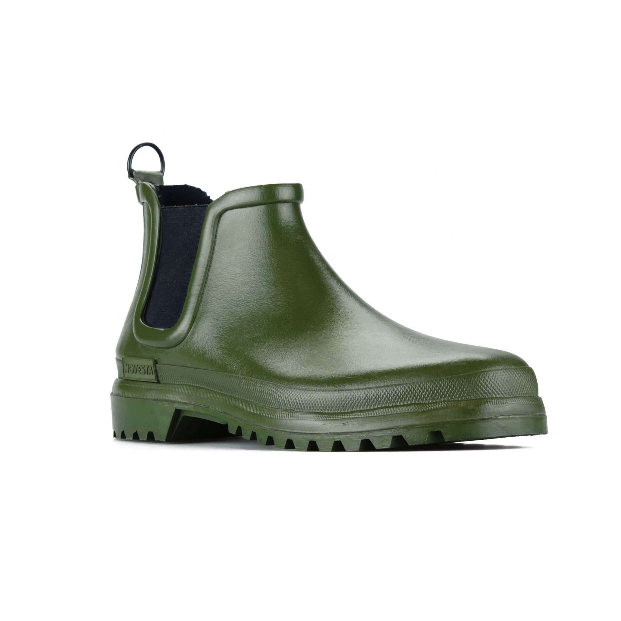 rubber chelsea boot 517 green