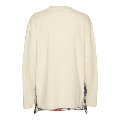 Square Longsleeve Bone White