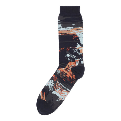 Foxy Socks Navy Foxy