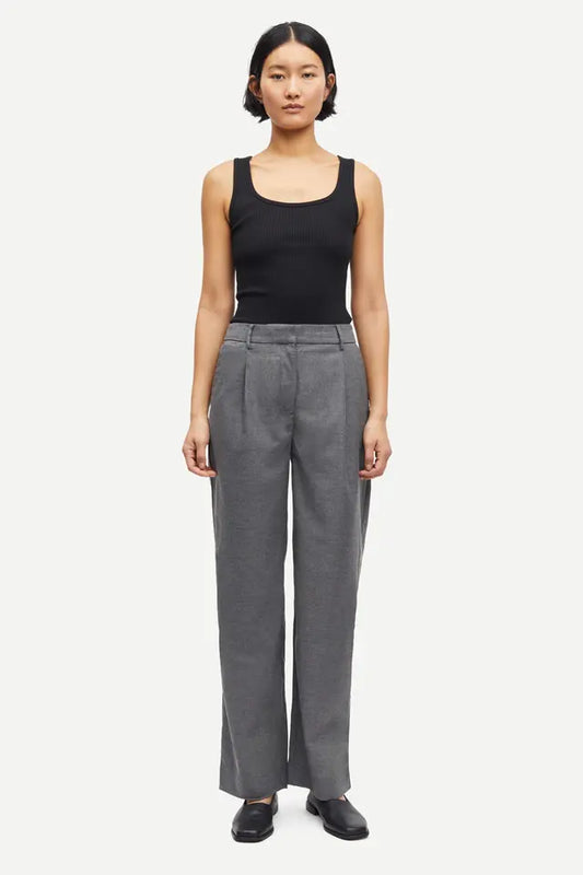 Saagneta trousers grey melange