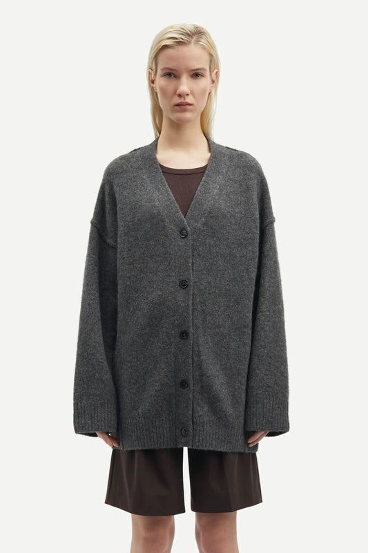 Saceleste cardigan black oyster