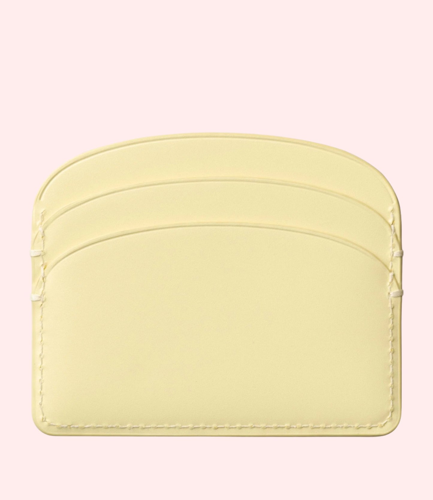 cardholder Demi lune citron