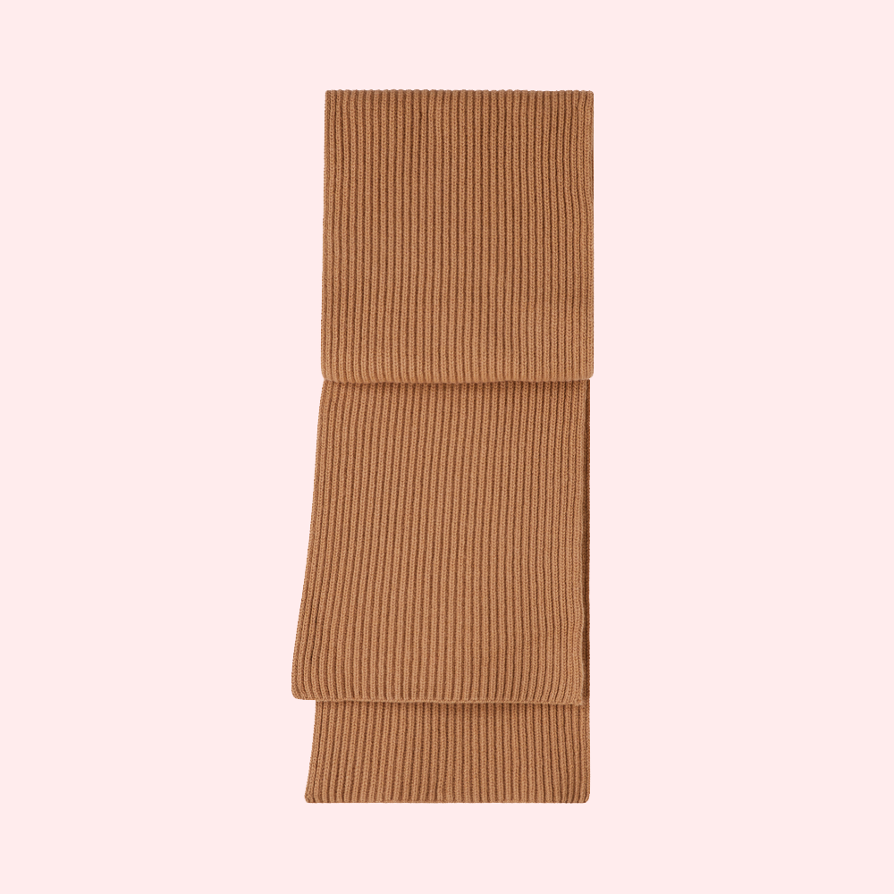 A.P.C. scarf Camille camel