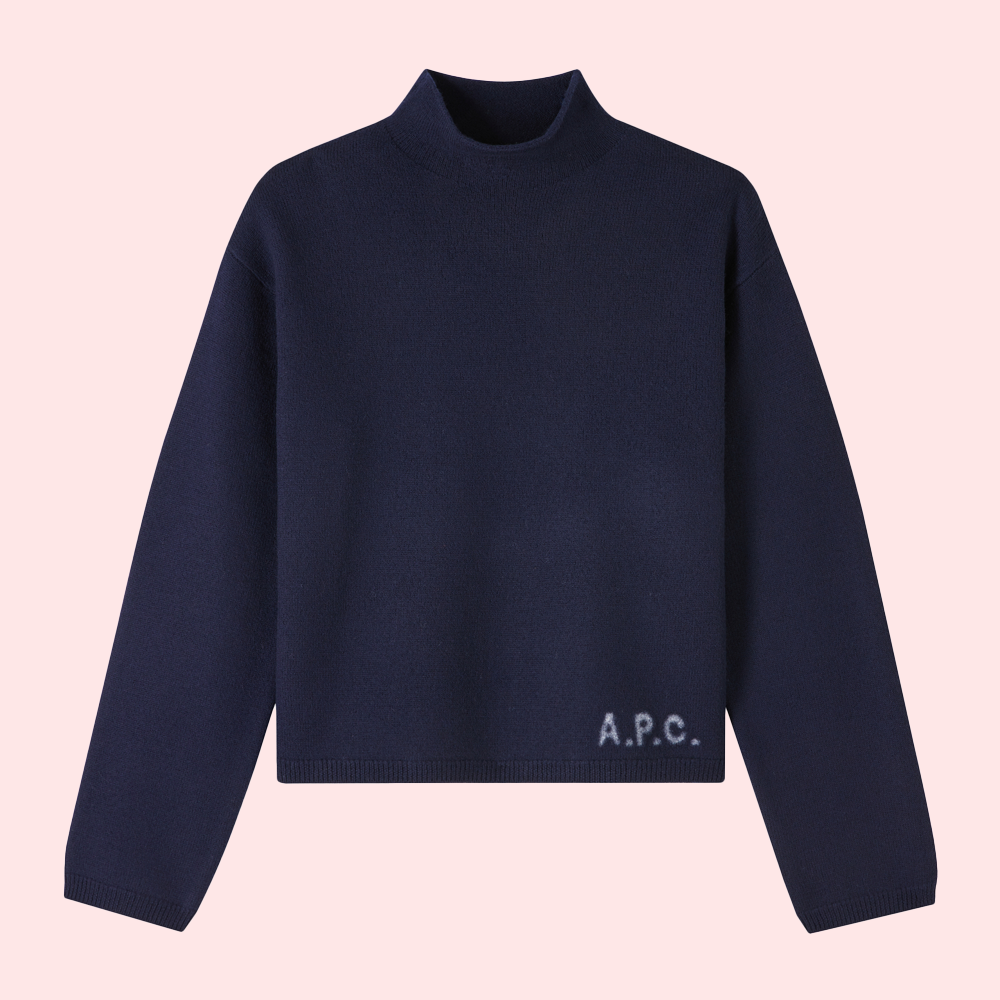 sweater Oda dark navy/ecru