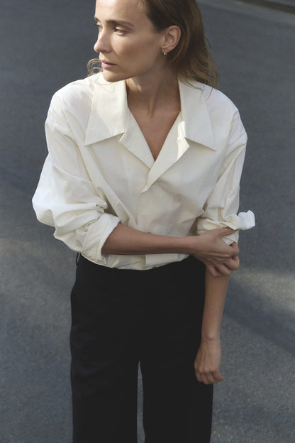 Shirt Jacket Cream