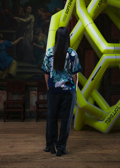 Chicken T Knit Chicken Navy