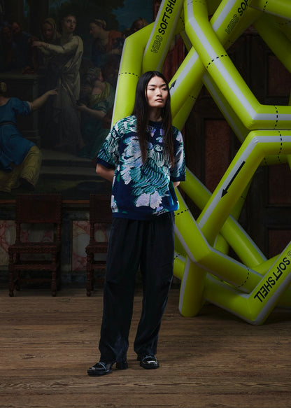 Chicken T Knit Chicken Navy