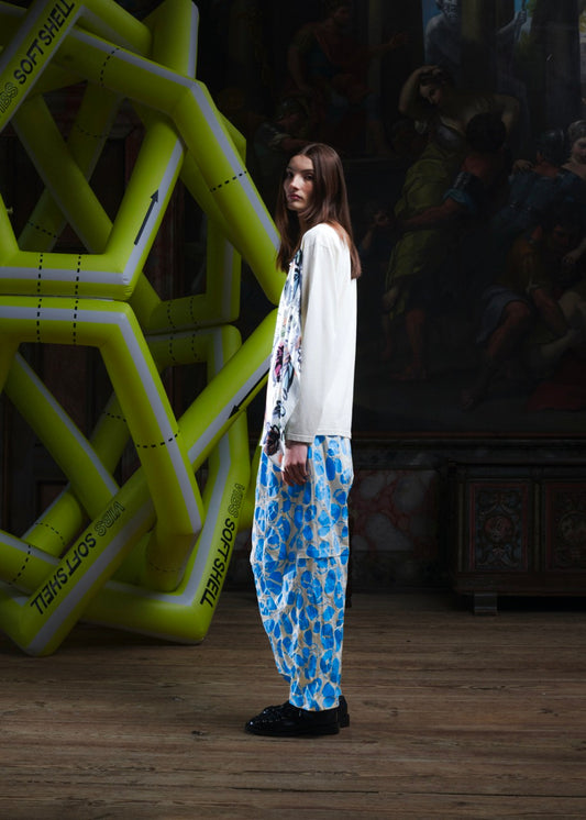 Square Longsleeve Bone White