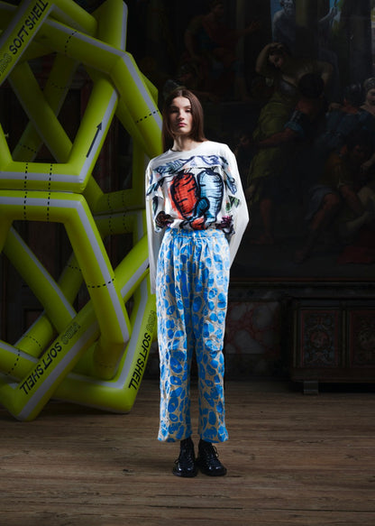 Square Longsleeve Bone White