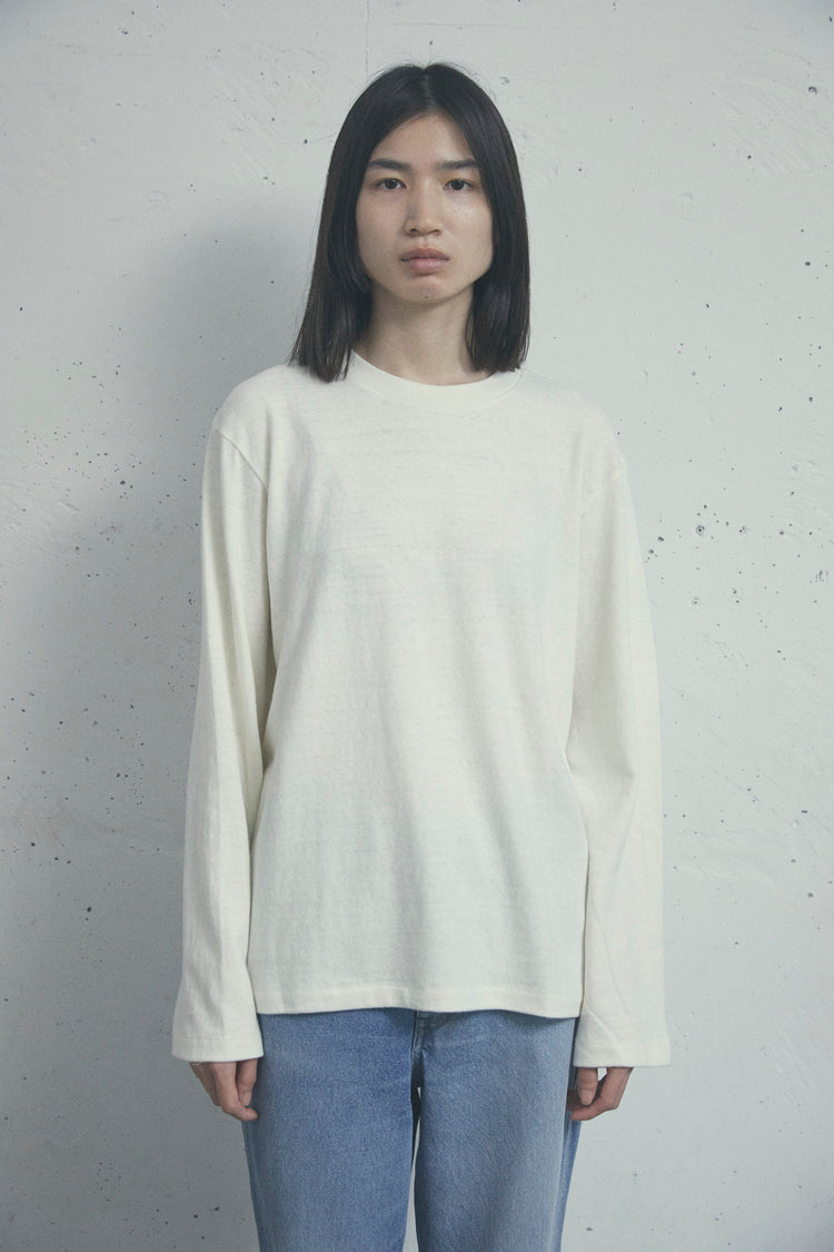 longsleeve t-shirt BLOOM L/S TEE OFF WHITE