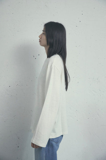 longsleeve t-shirt BLOOM L/S TEE OFF WHITE
