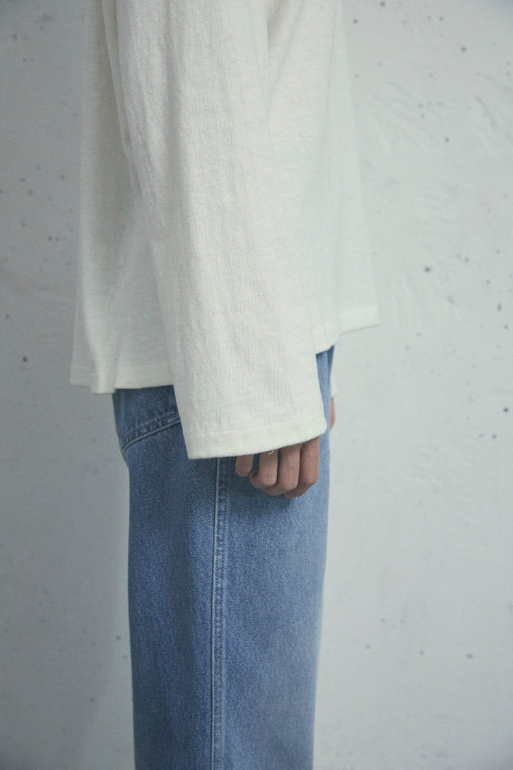 longsleeve t-shirt BLOOM L/S TEE OFF WHITE