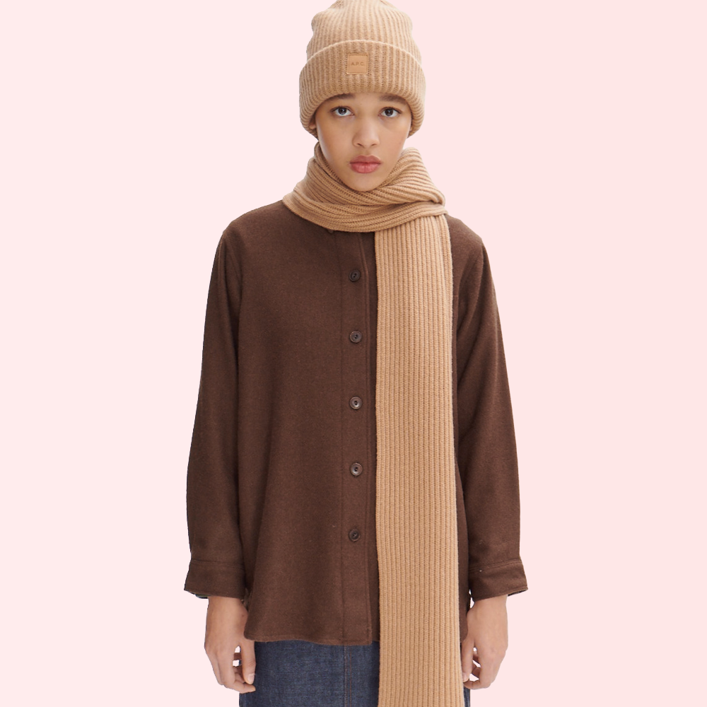 scarf Camille camel