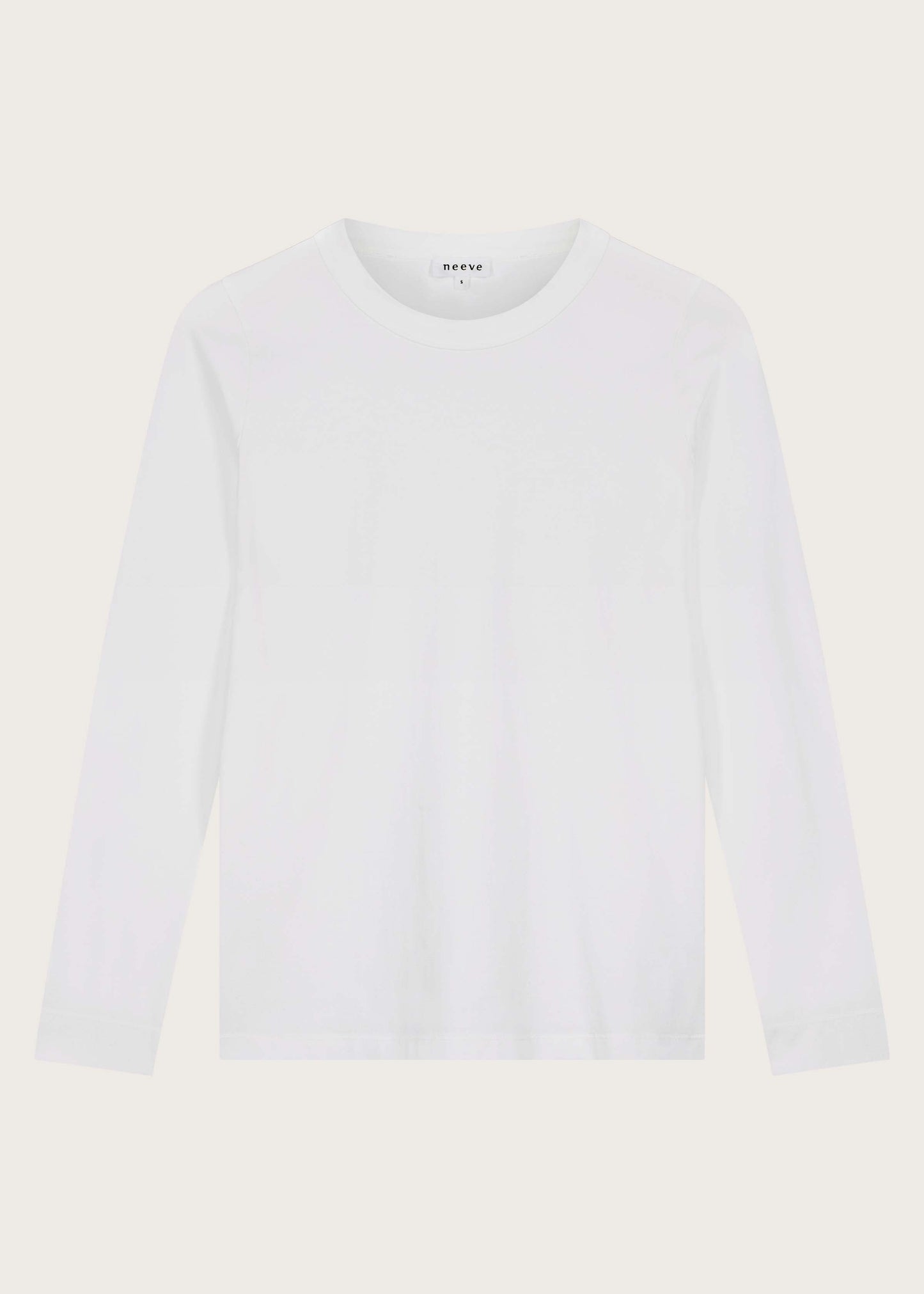 crew-neck longsleeve The Nora off-white