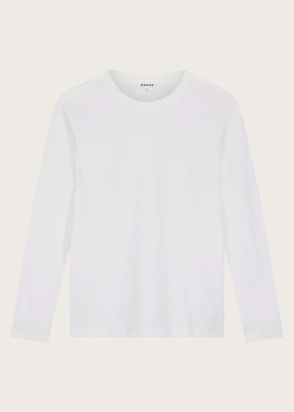 crew-neck longsleeve The Nora off-white