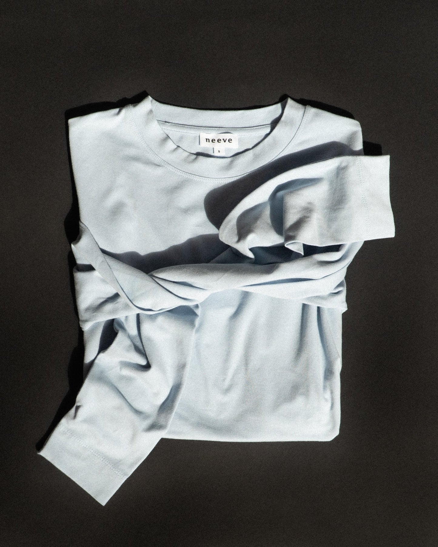 crew-neck longsleeve The Nora blue fog