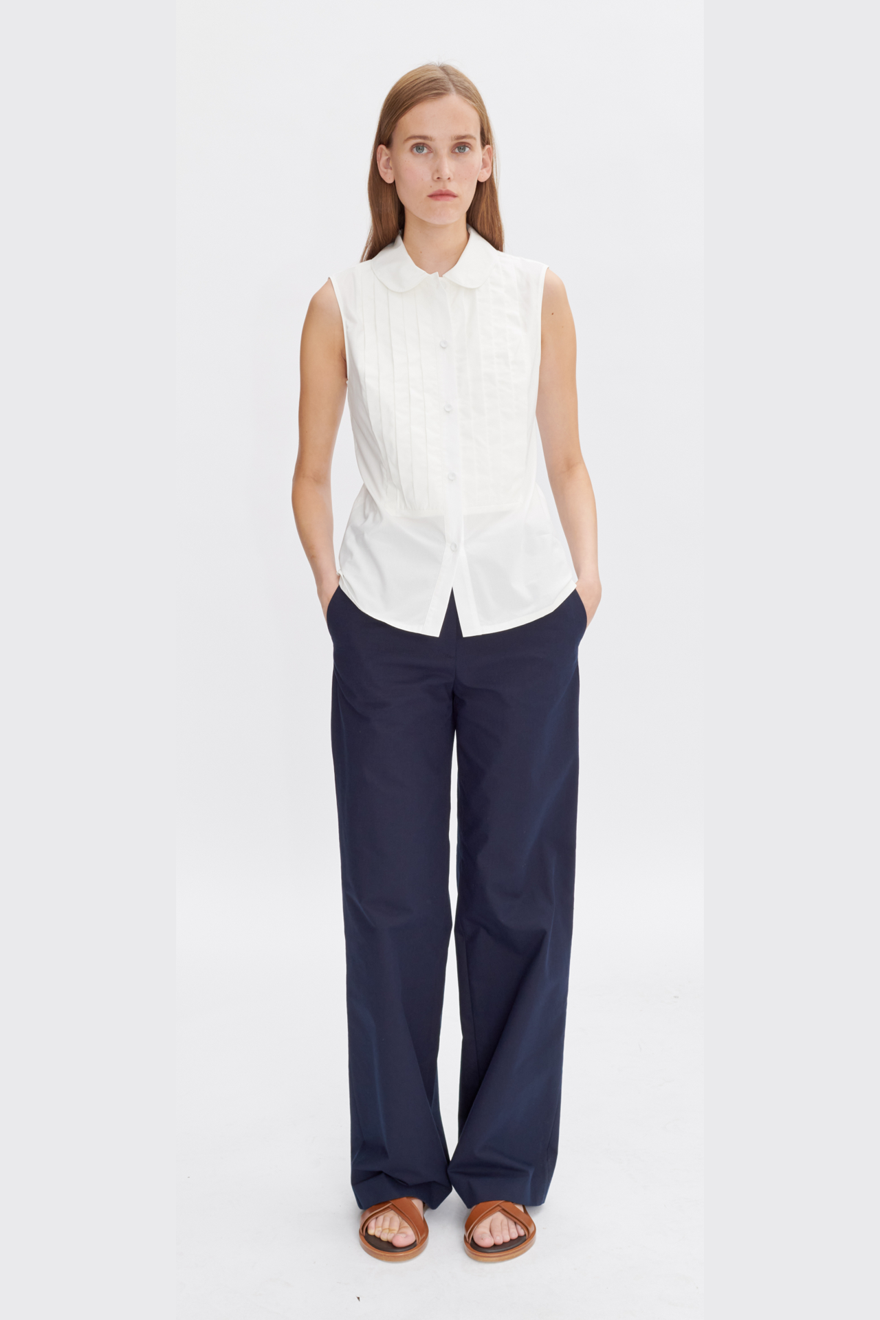 A.P.C. top Shelley white