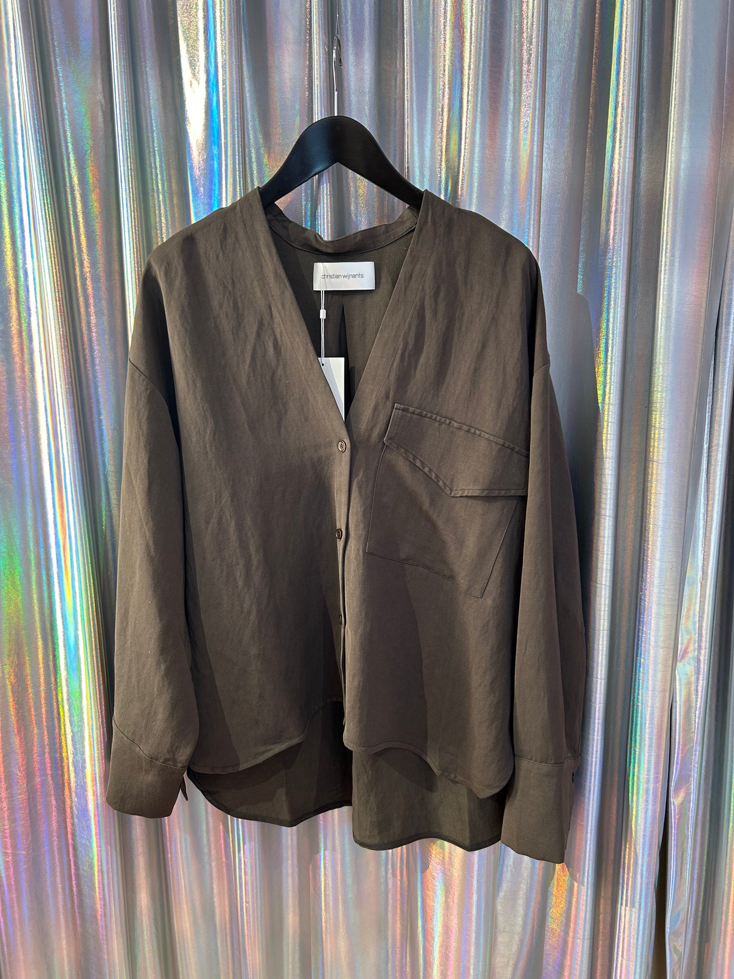 SHIRT TARIEZ 8739 CHESTNUT