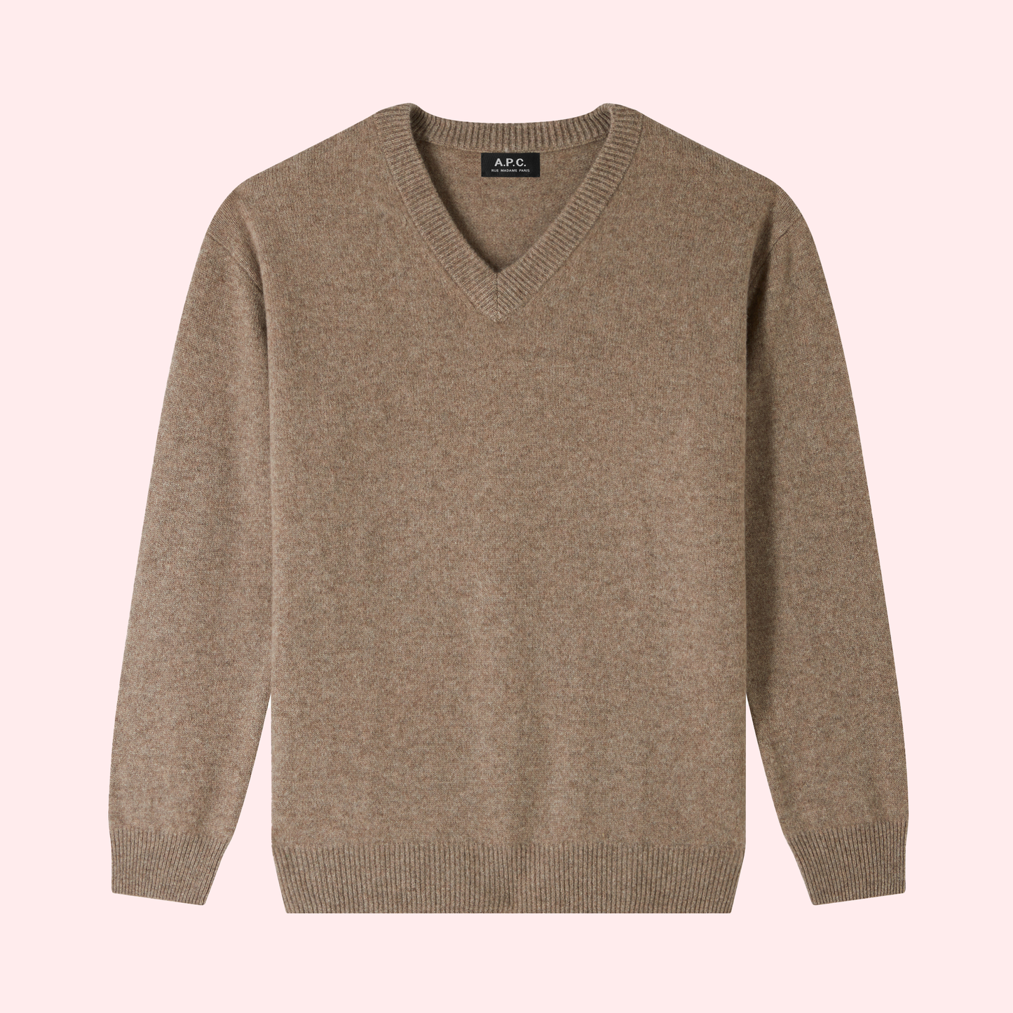 A.P.C. sweater Dany mastic chine still