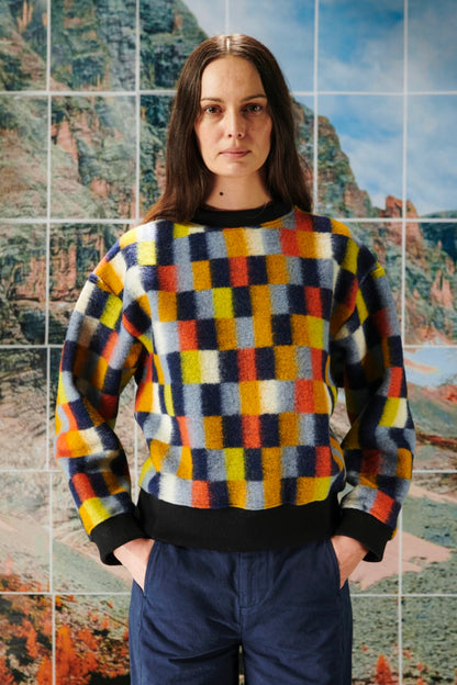 Brushed Sweat Brushed Squares